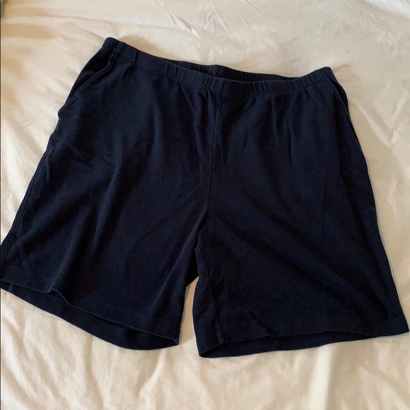 lands end knit shorts